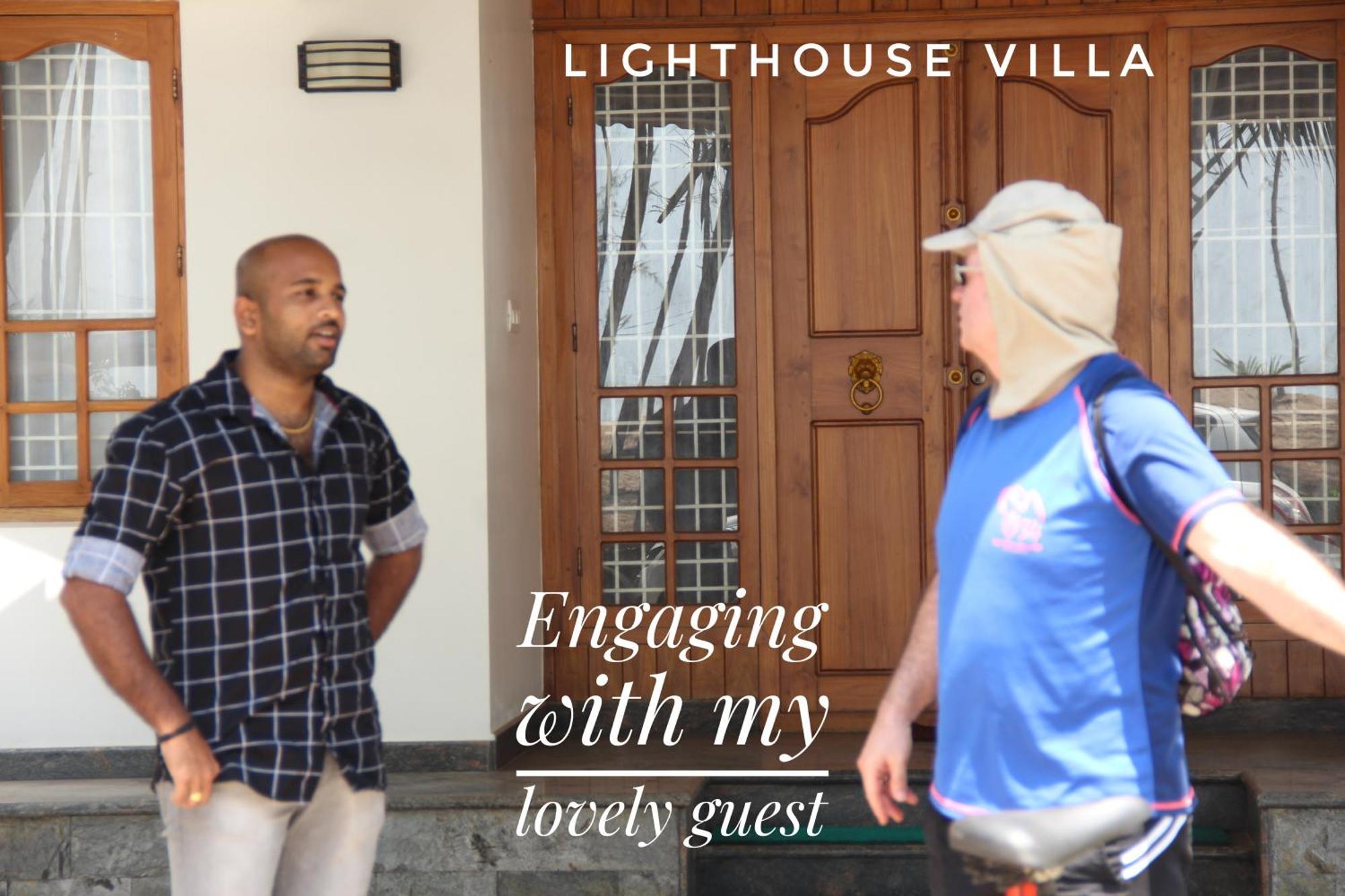 Lighthouse Villa Cherai Beach Exterior foto