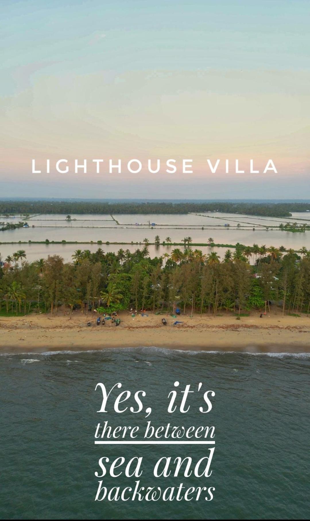 Lighthouse Villa Cherai Beach Exterior foto